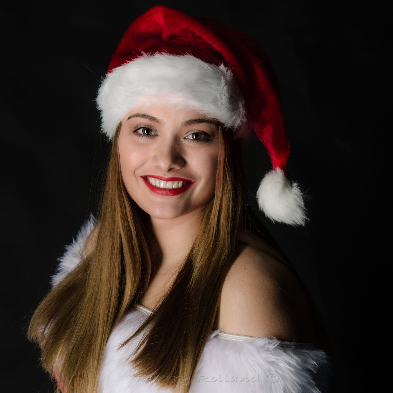 Charlène, le portait de Noël
