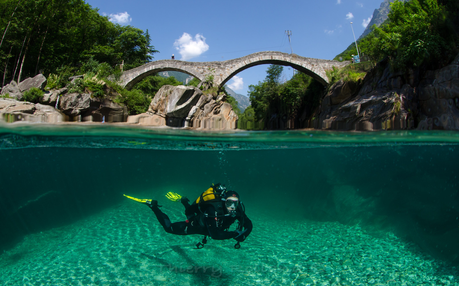Pont romain (Ponte del salti) - Val Verzasca - Suisse