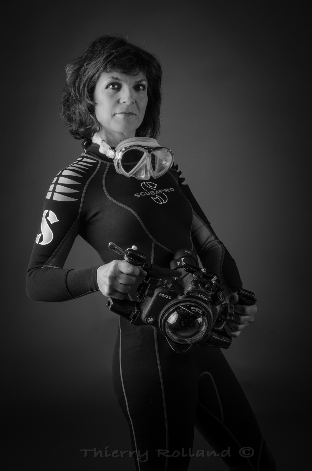 La femme et la plongée - Marilyne - photographie sous-marine