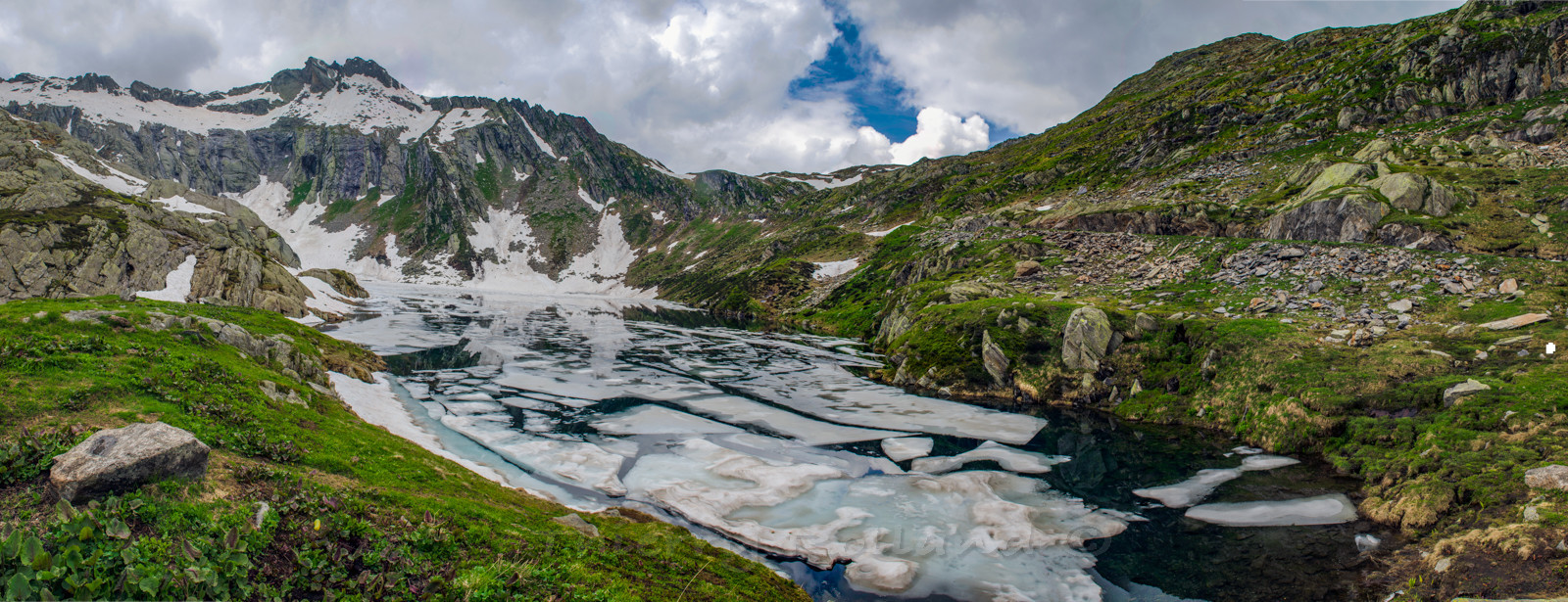 Lac Naret, Val Maggia, Tessin, Suisse