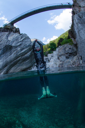 Passerelle - Pose - Vla Verzasca