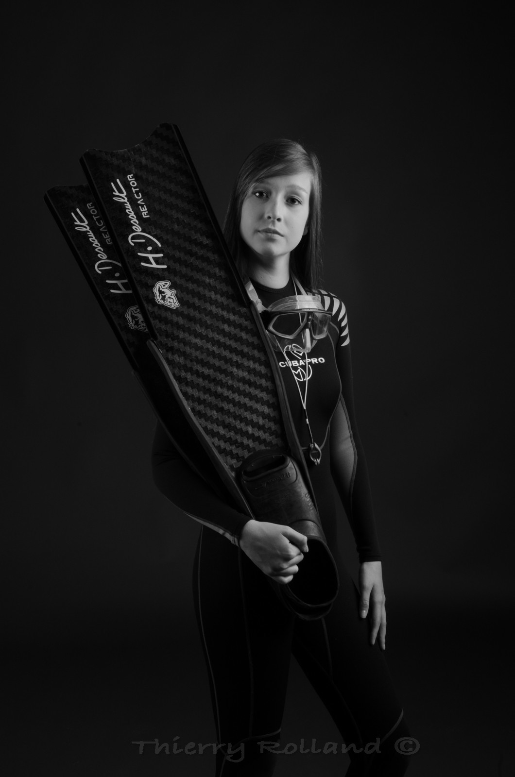 La femme et la plongée - Natacha - apnée